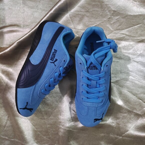 Puma Women's Blue Sneakers - Picture 5 of 7